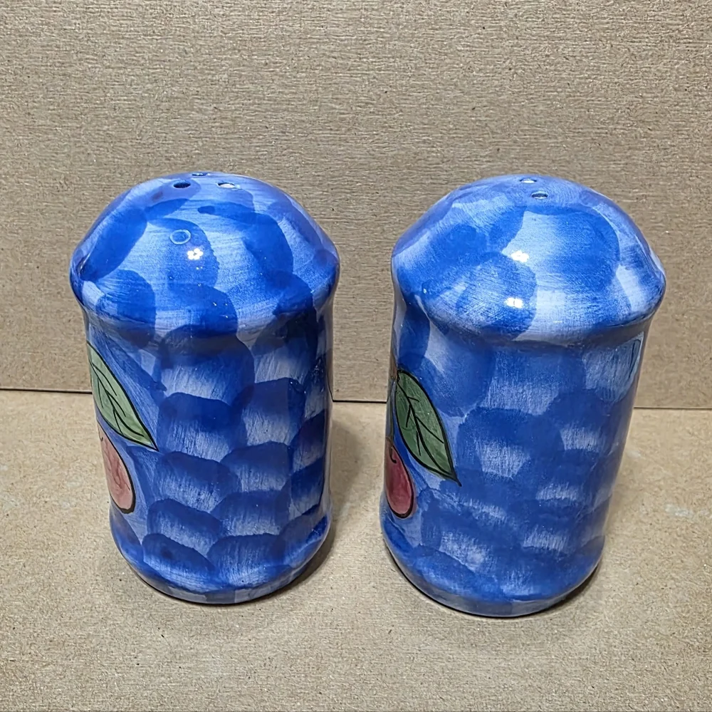 Vintage bright blue